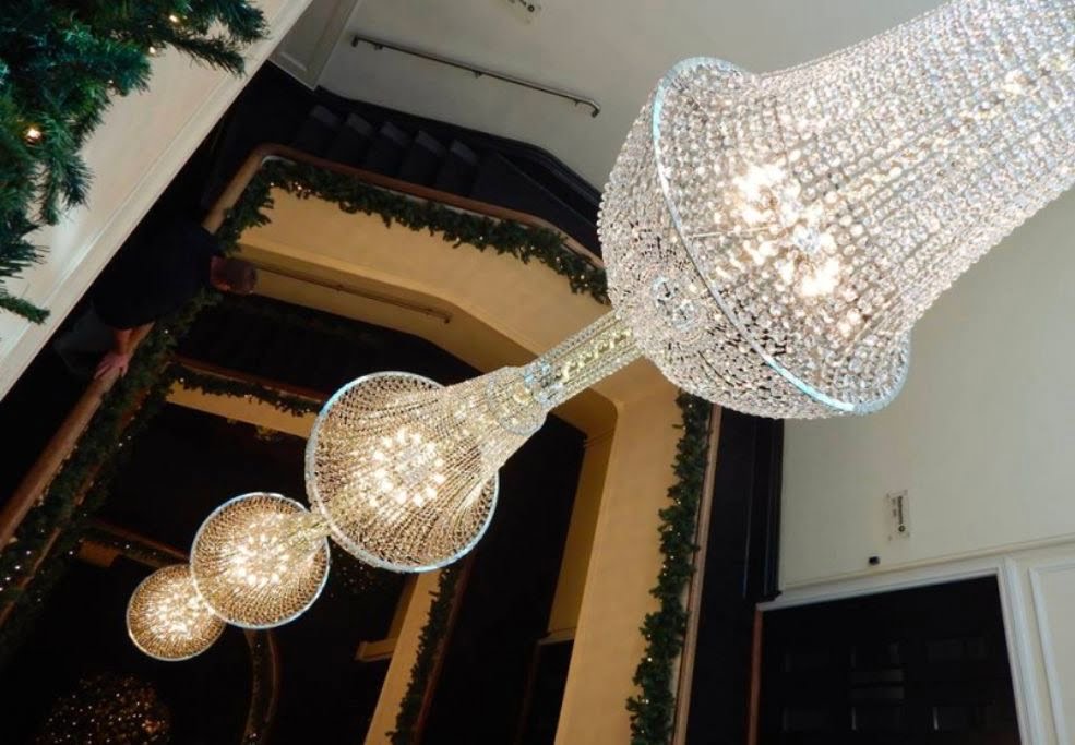 Europe's Tallest Chandelier Wilkinson Hythe Imperial Hotel Kent