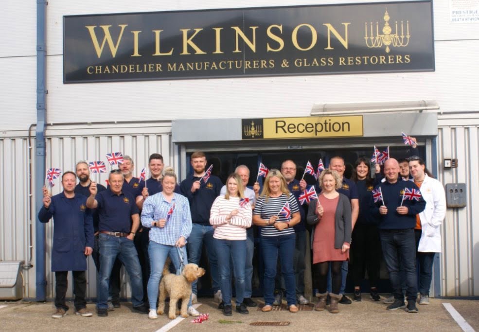Wilkinson Move To Sittingbourne Chandelier Restoration Kent