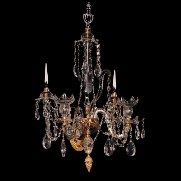 5 branch adam wall light