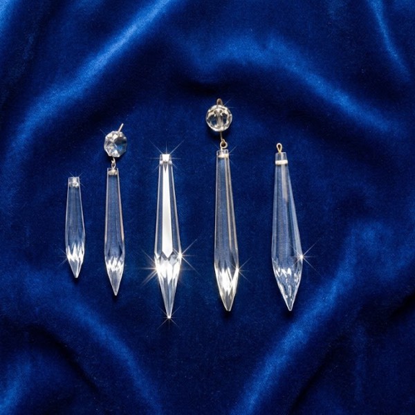 Round icicle, Spike Drop or Pencil Drop