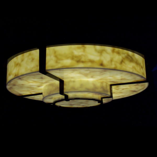 alabaster effect light