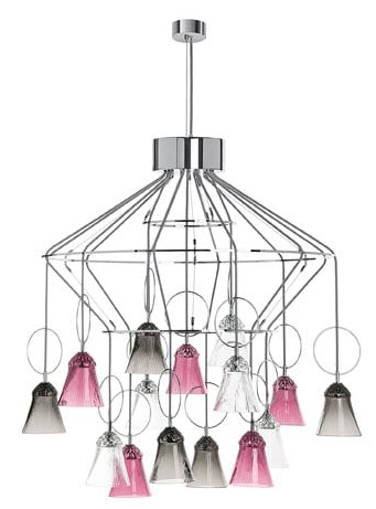 Apollo 15 light chandelier