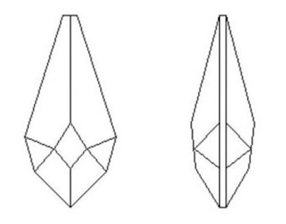 Bohemian pear drop
