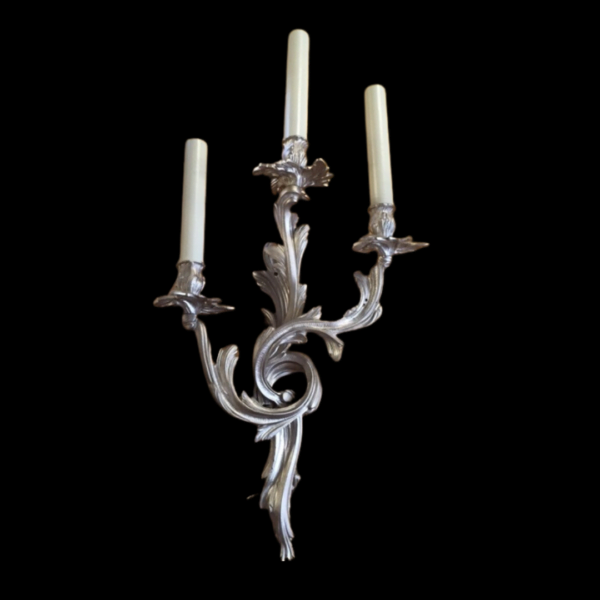 nickel branch wall light