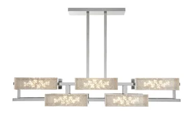 Vibration horizontal chandelier