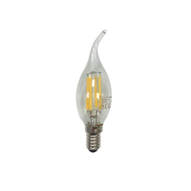 LED Bent Tip Dimmable SES