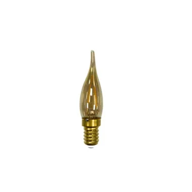 LED French Candle Amber SES