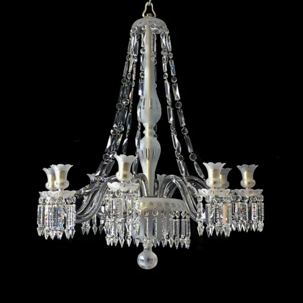 8 light victorian chandelier