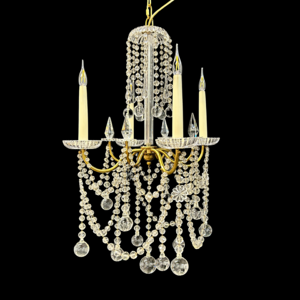 small ball drop chandelier