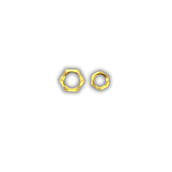 brass nuts