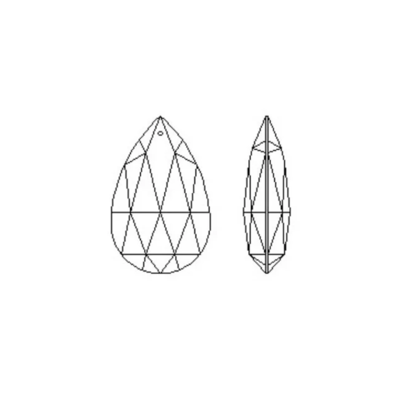 pear line drawing
