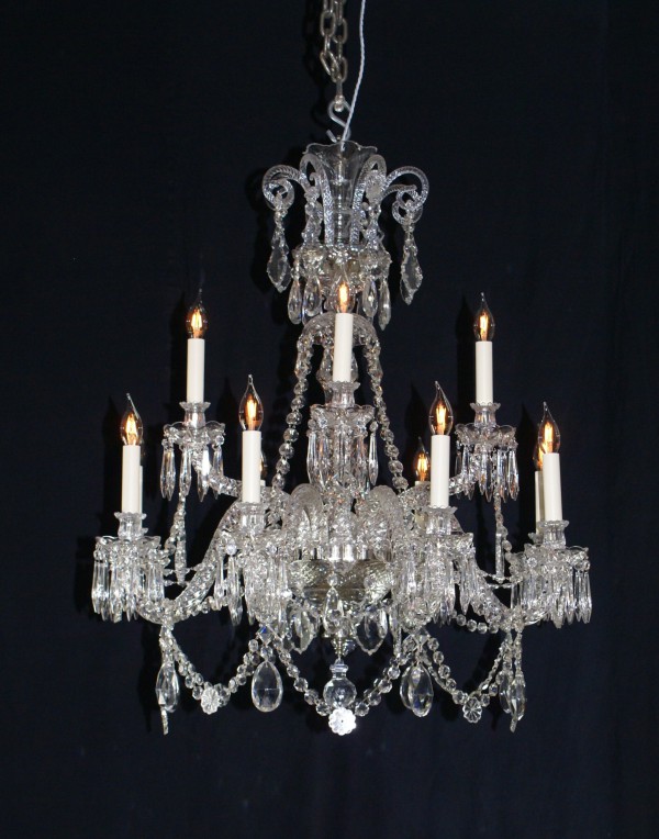 12 Light Vintage Chandelier