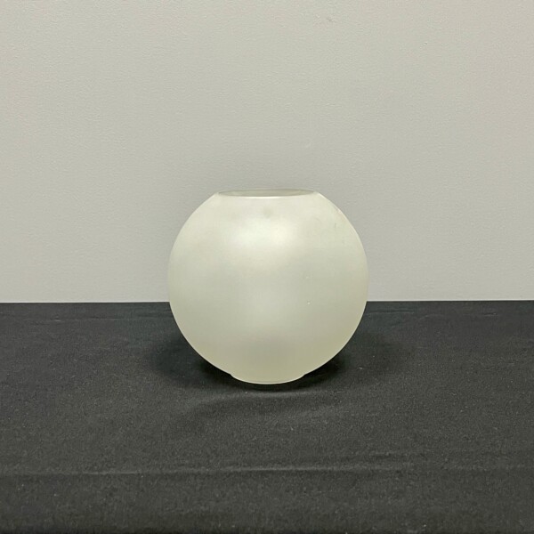 Frosted Globe Shade with Two Holes