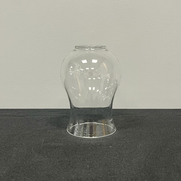 Clear Glass Bulbous Storm Shade