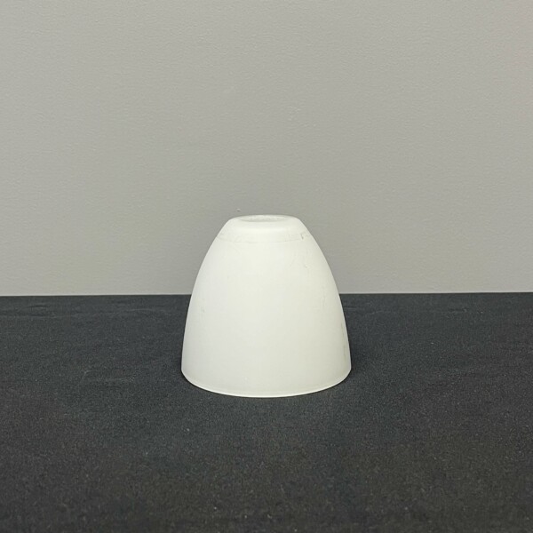 White Glass Frosted Cup Shade