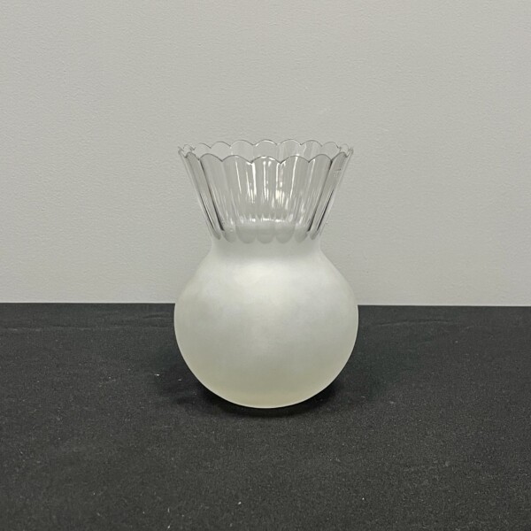 Semi Frosted Cut Thistle Shade