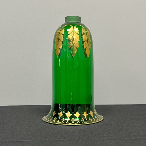 Green Glass Gilded Storm Shade
