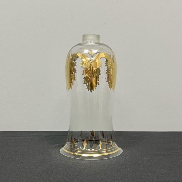 Clear Glass Gilded Storm Shade