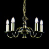 Small 5 Branch Vintage Chandelier