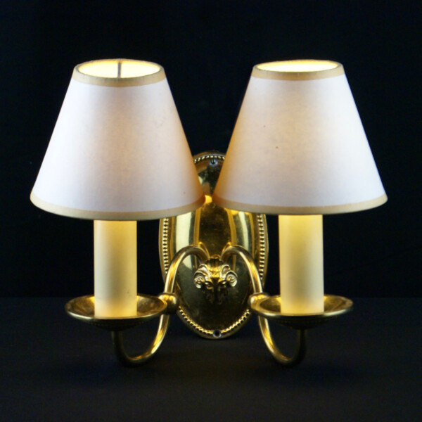 Vintage 2 Branch Wall Light