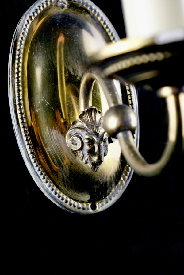 Vintage Single Branch Wall Light - Image 2