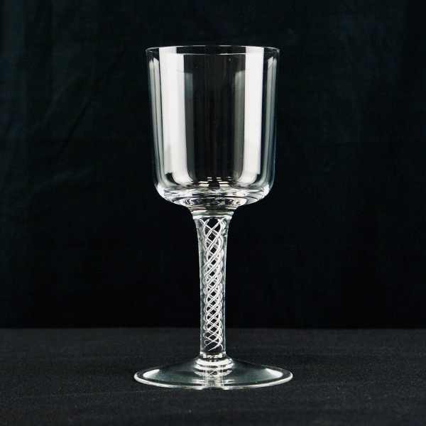 Air Twist wine glass – twisted stem wine glass clear glassware