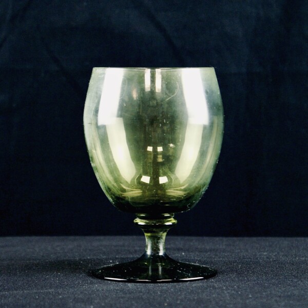 Green Wine Glass
