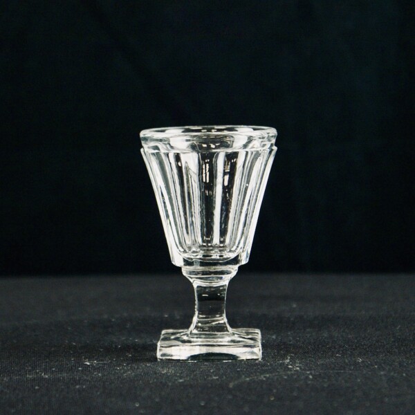 Square Base Thimble Glass