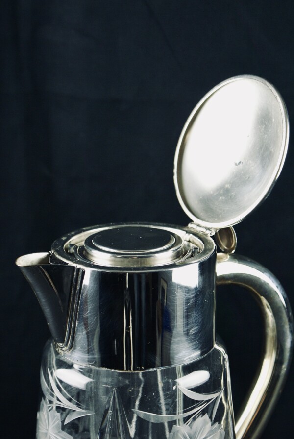 Silver Plated Chamber Decanter - Image 2