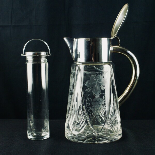 Silver Plated Chamber Decanter - Image 6