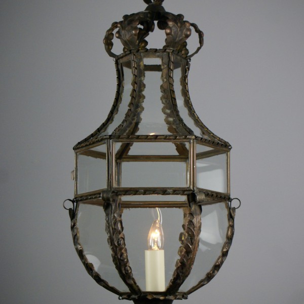 Glazed Hexagonal Lantern