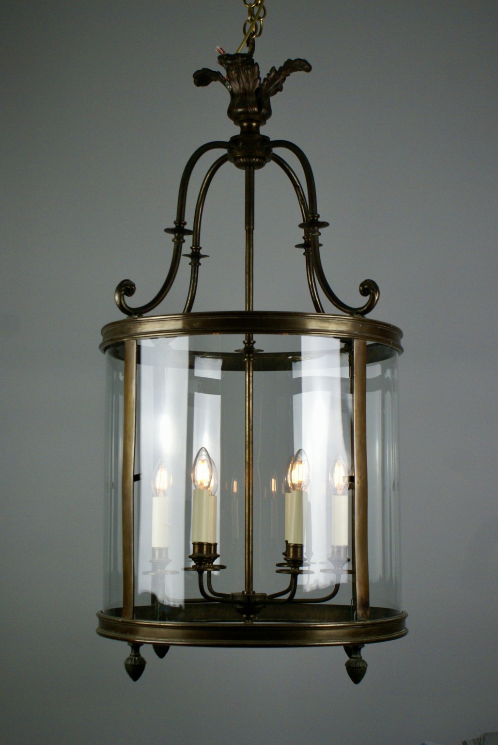 Vintage Cylindrical Lantern