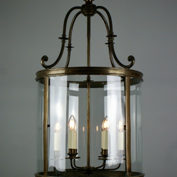 Vintage Cylindrical Lantern