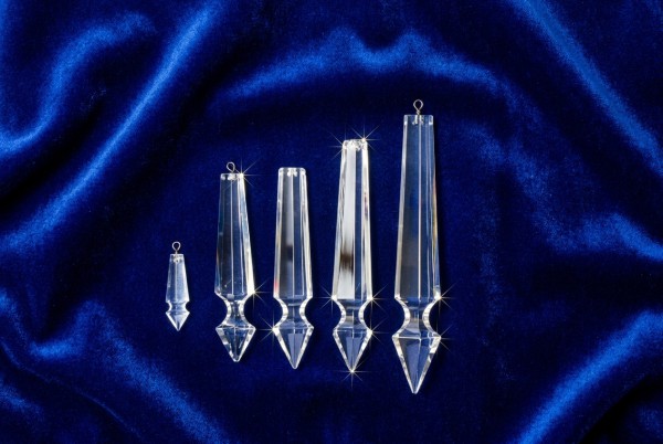 Albert Tapered Spear Prisms (Notched Arrowhead Prisms)